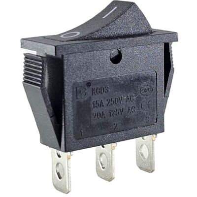 LEVSEB Interrupteur de voiture 3 pôles 12 V-250 V/20 A, 2 positions marche/arrêt - Publicité LEVSEB Interrupteur de voiture 3 pôles 12 V-250 V/20 A, 2 positions marche/arrêt - Publicité