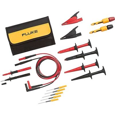 Fluke TLK282 SureGrip Deluxe Automotive Test Lead Kit by - Publicité Fluke TLK282 SureGrip Deluxe Automotive Test Lead Kit by - Publicité