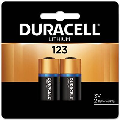Duracell Lot de 2 piles au lithium ultra puissantes 123 3 V - Publicité Duracell Lot de 2 piles au lithium ultra puissantes 123 3 V - Publicité