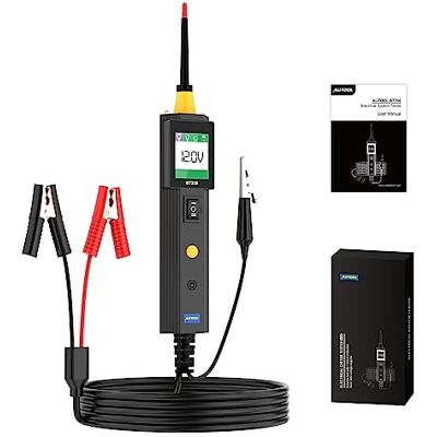 AUTOOL Testeur de Système Électrique Circuit 0-70V AC DC Testeur de Tension,Détecteur de Circuit, Analyseur de Circuit,Test de Continuité, Test de Court-circuit, Identification de Polarité - Publicité AUTOOL Testeur de Système Électrique Circuit 0-70V AC DC Testeur de Tension,Détecteur de Circuit, Analyseur de Circuit,Test de Continuité, Test de Court-circuit, Identification de Polarité - Publicité
