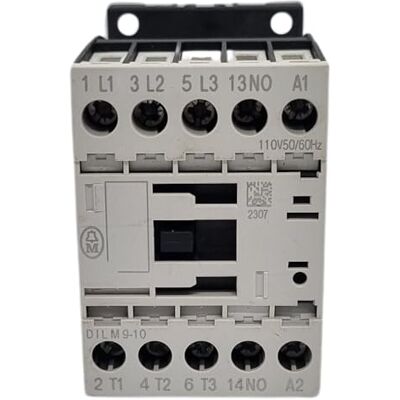 Eaton (Moeller) Contacteur dilm9 – 10 (110 V50/60 Hz 1S 4 kW/400 V, aC dILM, Ca commutation - Publicité Eaton (Moeller) Contacteur dilm9 – 10 (110 V50/60 Hz 1S 4 kW/400 V, aC dILM, Ca commutation - Publicité