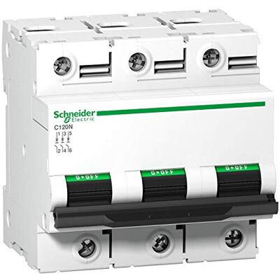 Schneider Electric C120N 3P 100A D 10000A 415V MINIATURE CI - Publicité Schneider Electric C120N 3P 100A D 10000A 415V MINIATURE CI - Publicité