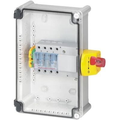 Legrand Coffret de proximité 63A IK07 4P avec interrupteur-sectionneur Vistop et bornier de terre Viking 3 - Publicité Legrand Coffret de proximité 63A IK07 4P avec interrupteur-sectionneur Vistop et bornier de terre Viking 3 - Publicité