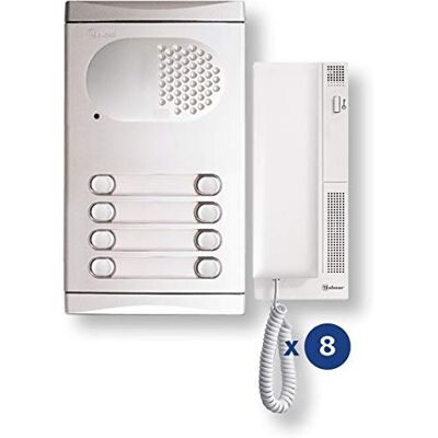GOLMAR 4280 AL Kit Interphone 8 logements 5 fils - Publicité GOLMAR 4280 AL Kit Interphone 8 logements 5 fils - Publicité