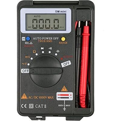 AUTOOL DM Mini Multimètre de Poche Numérique à Sélection Automatique - Publicité AUTOOL DM Mini Multimètre de Poche Numérique à Sélection Automatique - Publicité