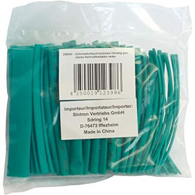 ChiliTec Assortiment de gaines thermorétractables Kit de recharge Vert - Publicité ChiliTec Assortiment de gaines thermorétractables Kit de recharge Vert - Publicité