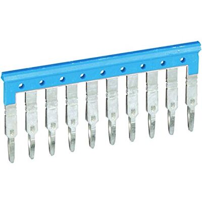 Legrand 037500 Peigne pour 10 Blocs de Jonction à vis ou Ressort Viking3 pas 5mm, Bleu - Publicité Legrand 037500 Peigne pour 10 Blocs de Jonction à vis ou Ressort Viking3 pas 5mm, Bleu - Publicité