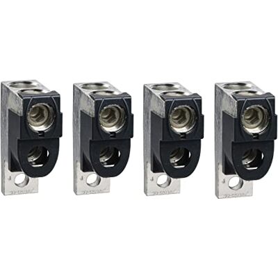 Schneider Electric LV432482 4 Bornes pour Sep Phases NSX400/630 INV/INS Disjoncteur, 2 x 35-240mm² Câble (Pack de 4) - Publicité Schneider Electric LV432482 4 Bornes pour Sep Phases NSX400/630 INV/INS Disjoncteur, 2 x 35-240mm² Câble (Pack de 4) - Publicité