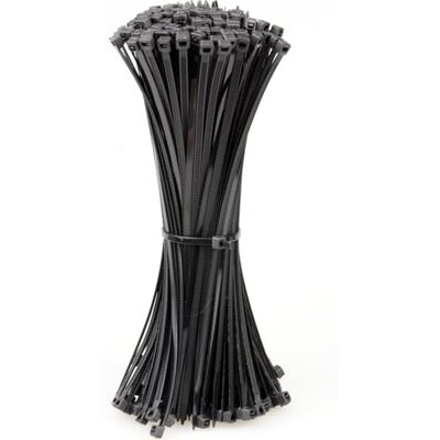 tallkeey Lot de 100 serre-câbles noirs Résistants aux UV 200 mm x 3,6 mm En nylon Pour la gestion des câbles, le jardinage, la maison et le bureau K100 - Publicité tallkeey Lot de 100 serre-câbles noirs Résistants aux UV 200 mm x 3,6 mm En nylon Pour la gestion des câbles, le jardinage, la maison et le bureau K100 - Publicité