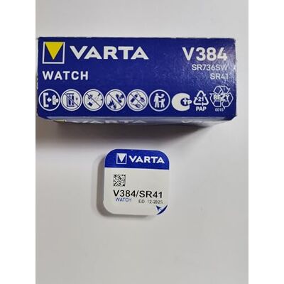 Varta Piles Bouton Lot de 10 V384 - Publicité Varta Piles Bouton Lot de 10 V384 - Publicité