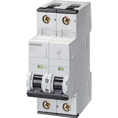 Siemens Sentron Disjoncteur 2P 20A Type D - Rail DIN - Publicité Siemens Sentron Disjoncteur 2P 20A Type D - Rail DIN - Publicité