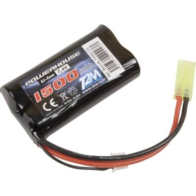 T2M - Li-Ion 7.4V 1500mAh - connecteur Mini Tamiya - Battery - Publicité T2M - Li-Ion 7.4V 1500mAh - connecteur Mini Tamiya - Battery - Publicité