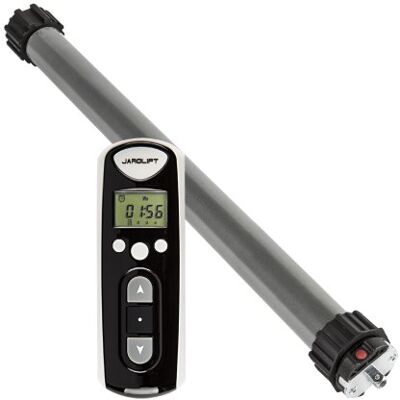 jarolift 1x Moteur tubulaire radio TDEF 30Nm/13tr. pour volet roulant avec télécommande portable Timer (minuteur) 4-canaux TDRCT 04 - Publicité jarolift 1x Moteur tubulaire radio TDEF 30Nm/13tr. pour volet roulant avec télécommande portable Timer (minuteur) 4-canaux TDRCT 04 - Publicité