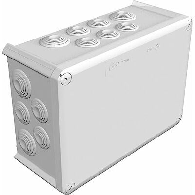 OBO BETTERMANN Boîte de dérivation électrique IP66 285 x 201 x 120 mm, 35 mm - Publicité OBO BETTERMANN Boîte de dérivation électrique IP66 285 x 201 x 120 mm, 35 mm - Publicité