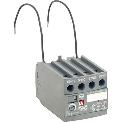 ABB TEF5-ON 1SBN020312R1000 Minuteur électronique Protection Bloc Accessoires - Publicité ABB TEF5-ON 1SBN020312R1000 Minuteur électronique Protection Bloc Accessoires - Publicité