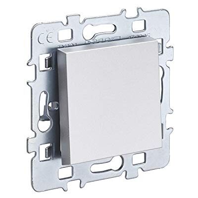 DEBFLEX Interrupteur va et Vient Prises electriques Standard Prise Murale Interrupteur va et Vient sans Fil Prise Murale Casual Mécanisme Va Et Vient + Cache Alu + Support Métal - Publicité DEBFLEX Interrupteur va et Vient Prises electriques Standard Prise Murale Interrupteur va et Vient sans Fil Prise Murale Casual Mécanisme Va Et Vient + Cache Alu + Support Métal - Publicité