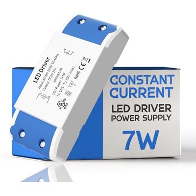 LEDSone Transformateur d'alimentation LED à courant constant 7 W 240 mA pour bande LED (7 W) - Publicité LEDSone Transformateur d'alimentation LED à courant constant 7 W 240 mA pour bande LED (7 W) - Publicité