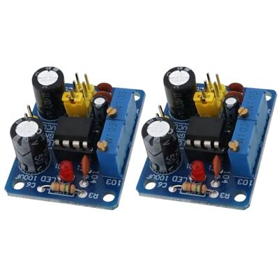 OTOTEC Module PCB Générateur de Fréquence d'impulsion NE555 2 Pièces pour Projets Et Réparations électroniques - Publicité OTOTEC Module PCB Générateur de Fréquence d'impulsion NE555 2 Pièces pour Projets Et Réparations électroniques - Publicité