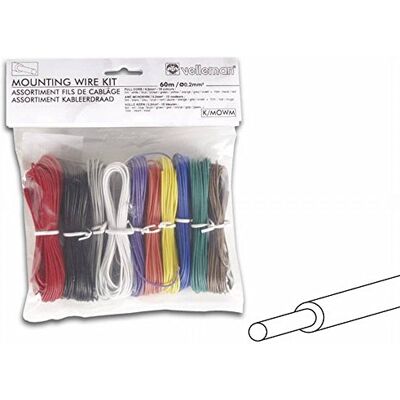 Velleman K/MOWM Fil de câblage 0,20mm - Fil - Publicité Velleman K/MOWM Fil de câblage 0,20mm - Fil - Publicité