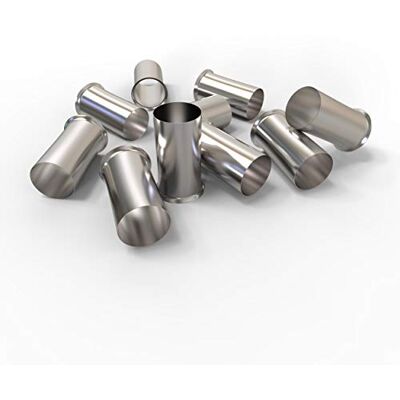 AUPROTEC Embouts de câble 0,5-50 mm² non isolés Gaines d'extrêmité de cables 10-1000 unité sélection: (50 pièces, 16 mm²) - Publicité AUPROTEC Embouts de câble 0,5-50 mm² non isolés Gaines d'extrêmité de cables 10-1000 unité sélection: (50 pièces, 16 mm²) - Publicité