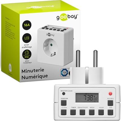 goobay Digital timer - Publicité goobay Digital timer - Publicité