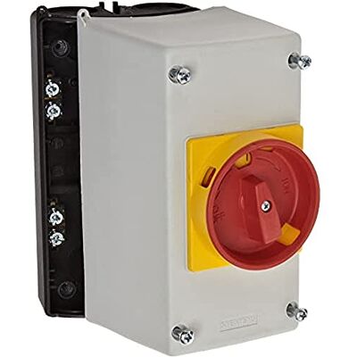 Siemens 3RV1923-1FA00 Boîtier en plastique moulé avec mécanisme rotatif d'arrêt d'urgence Blanc 54 mm - Publicité Siemens 3RV1923-1FA00 Boîtier en plastique moulé avec mécanisme rotatif d'arrêt d'urgence Blanc 54 mm - Publicité