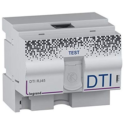 Legrand DTI modulaire RJ45 pour coffret multimédia 4,5 modules - Publicité Legrand DTI modulaire RJ45 pour coffret multimédia 4,5 modules - Publicité