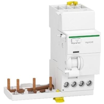 Schneider - Bloc différentiel Acti9 3P+N 25A 30mA ac 2M IC40 - Publicité Schneider - Bloc différentiel Acti9 3P+N 25A 30mA ac 2M IC40 - Publicité