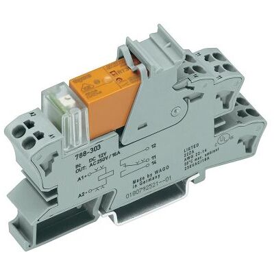 WAGO 788 – 508 Grey Electrical Relay – Electrical relays (Grey) - Publicité WAGO 788 – 508 Grey Electrical Relay – Electrical relays (Grey) - Publicité