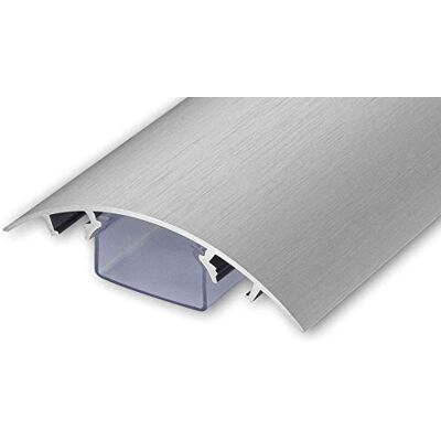 ALUNOVO TV Design Canal pour câbles en Aluminium en Acier Inoxydable brossé (Longueur: 140cm) - Publicité ALUNOVO TV Design Canal pour câbles en Aluminium en Acier Inoxydable brossé (Longueur: 140cm) - Publicité