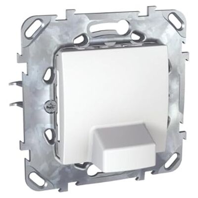 Schneider Electric Sortie de cable 16A blanc à encastrer avec support 2 modules 3 bornes fixation griffes sans plaque série UNICA - Publicité Schneider Electric Sortie de cable 16A blanc à encastrer avec support 2 modules 3 bornes fixation griffes sans plaque série UNICA - Publicité