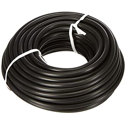 Electraline Câble H05VV-F – 2 x 1 mm – 20 mt – Noir - Publicité Electraline Câble H05VV-F – 2 x 1 mm – 20 mt – Noir - Publicité