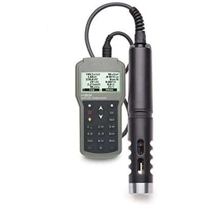 Hanna Instruments HI98194 Appareil de mesure multiparamètres portable pH/EC/DO - Publicité Hanna Instruments HI98194 Appareil de mesure multiparamètres portable pH/EC/DO - Publicité