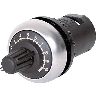 Eaton 232235 Potentiomètre monté en façade 100 kOhm - Publicité Eaton 232235 Potentiomètre monté en façade 100 kOhm - Publicité