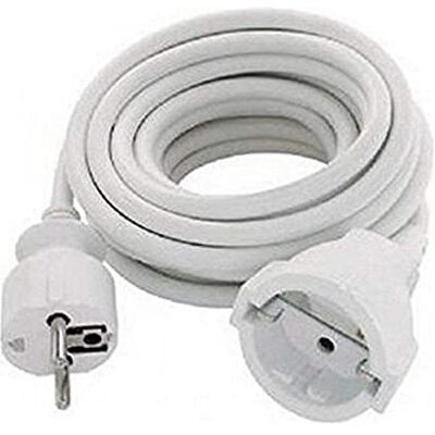 Cordon d'Extension Silver Electronics - 3m, Schuko, Blanc - Intérieur - Publicité Cordon d'Extension Silver Electronics - 3m, Schuko, Blanc - Intérieur - Publicité