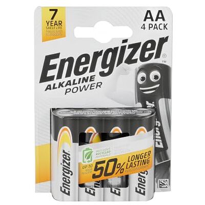 Energizer Piles ALCALINE Power R06 X4 - Publicité Energizer Piles ALCALINE Power R06 X4 - Publicité