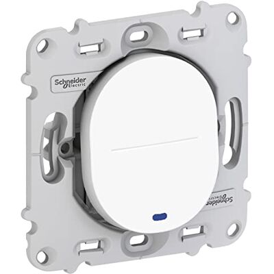 Schneider Electric S261263 Ovalis interrupteur va et vient 10AX lumineux sans plaque de finition - Publicité Schneider Electric S261263 Ovalis interrupteur va et vient 10AX lumineux sans plaque de finition - Publicité
