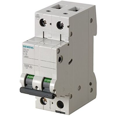 Siemens 5SL4240-7 - Interrupteur de ligne - 400V, 10kA, 2p, C, 40A - Publicité Siemens 5SL4240-7 - Interrupteur de ligne - 400V, 10kA, 2p, C, 40A - Publicité