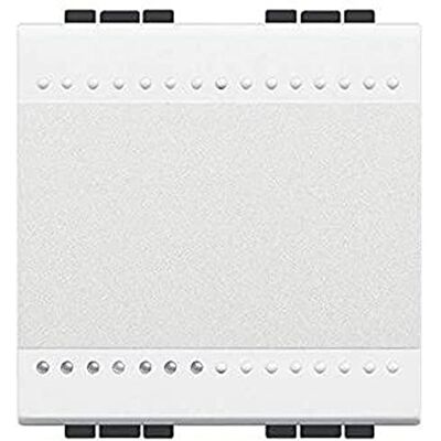 Legrand BTicino N4005M2A Poussoir à Bascule Livinglight Contact NO, 2 Modules, 10A, 250V, Blanc - Publicité Legrand BTicino N4005M2A Poussoir à Bascule Livinglight Contact NO, 2 Modules, 10A, 250V, Blanc - Publicité
