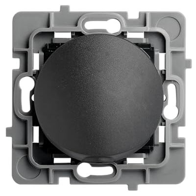 DEBFLEX Casual Evo Sortie de Câble Pour Dissimuler les Câblages des Fours et Radiateurs Personnalisable ABS Installation Encastrée Noire 74 x 74 x 36 mm - Publicité DEBFLEX Casual Evo Sortie de Câble Pour Dissimuler les Câblages des Fours et Radiateurs Personnalisable ABS Installation Encastrée Noire 74 x 74 x 36 mm - Publicité