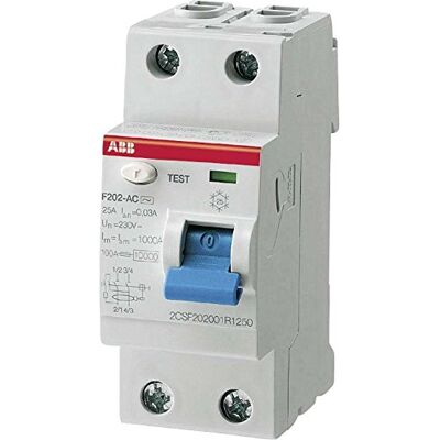 ABB F202F-63/0,03 - Disjoncteur différentiel - Publicité ABB F202F-63/0,03 - Disjoncteur différentiel - Publicité