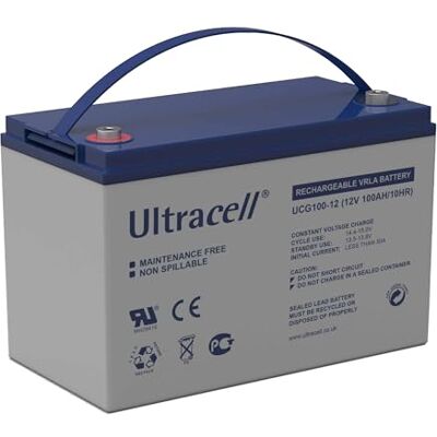 Ultracell Batterie étanche Gel décharge profonde, 12.0 voltsV - Publicité Ultracell Batterie étanche Gel décharge profonde, 12.0 voltsV - Publicité