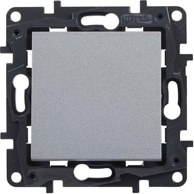 Legrand 398233 Poussoir composable 6A pour installation encastrée Gamme Niloé Step Couleur aluminium - Publicité Legrand 398233 Poussoir composable 6A pour installation encastrée Gamme Niloé Step Couleur aluminium - Publicité