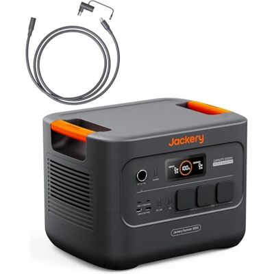 Jackery Explorer 3000v2 Station Électrique Portable avec Câble d'Extension 5 Mètres, 3072Wh/3600W (Max 7200W) LiFePO4 Batterie, 1.8H Charge Rapide, pour Électricité de Secours, Camping-car - Publicité Jackery Explorer 3000v2 Station Électrique Portable avec Câble d'Extension 5 Mètres, 3072Wh/3600W (Max 7200W) LiFePO4 Batterie, 1.8H Charge Rapide, pour Électricité de Secours, Camping-car - Publicité