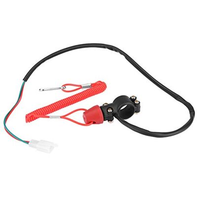 EBTOOLS pour Coupe Circuit Moto, Motorcycle Switch Interrupteur de Coupure de Moteur Hors-Bord, Interrupteur d'arrêt de Bateau - Publicité EBTOOLS pour Coupe Circuit Moto, Motorcycle Switch Interrupteur de Coupure de Moteur Hors-Bord, Interrupteur d'arrêt de Bateau - Publicité