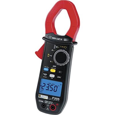 Chauvin Arnoux Pince ampèremétrique multimètre portable numérique F205 Cat III 1000 V, CAT IV 600 V Affichage (Counts) : - Publicité Chauvin Arnoux Pince ampèremétrique multimètre portable numérique F205 Cat III 1000 V, CAT IV 600 V Affichage (Counts) : - Publicité