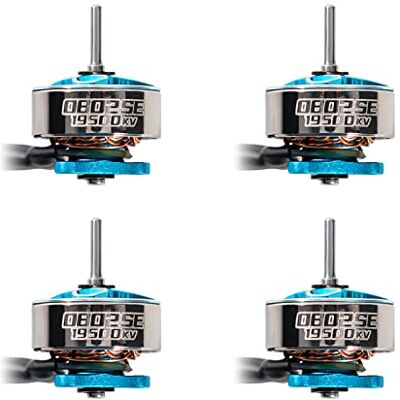 BETAFPV 4pcs 0802SE 19500KV 1S Brushless Motor Ultralight Weight 1S FPV RC Motor Compatible for 65/75mm 1S Brushless Racing Whoop Drone Quadcopter like Meteor Series FPV Drones-Iceblue - Publicité BETAFPV 4pcs 0802SE 19500KV 1S Brushless Motor Ultralight Weight 1S FPV RC Motor Compatible for 65/75mm 1S Brushless Racing Whoop Drone Quadcopter like Meteor Series FPV Drones-Iceblue - Publicité