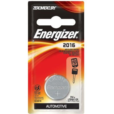 Energizer CR 2016 Pile - Publicité Energizer CR 2016 Pile - Publicité