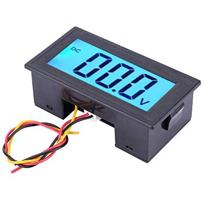 Walfront Voltmètre Numérique YB5135D Digital Testeur de Tension Affichage à Trois Fils LCD(DC 0-300V) - Publicité Walfront Voltmètre Numérique YB5135D Digital Testeur de Tension Affichage à Trois Fils LCD(DC 0-300V) - Publicité