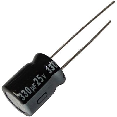 AERZETIX -10х Condensateur Electrolytique Chimique Radial 330µF ± 20% 25V THT 85°C 2000h Ø10x12.5mm C12774 - Publicité AERZETIX -10х Condensateur Electrolytique Chimique Radial 330µF ± 20% 25V THT 85°C 2000h Ø10x12.5mm C12774 - Publicité